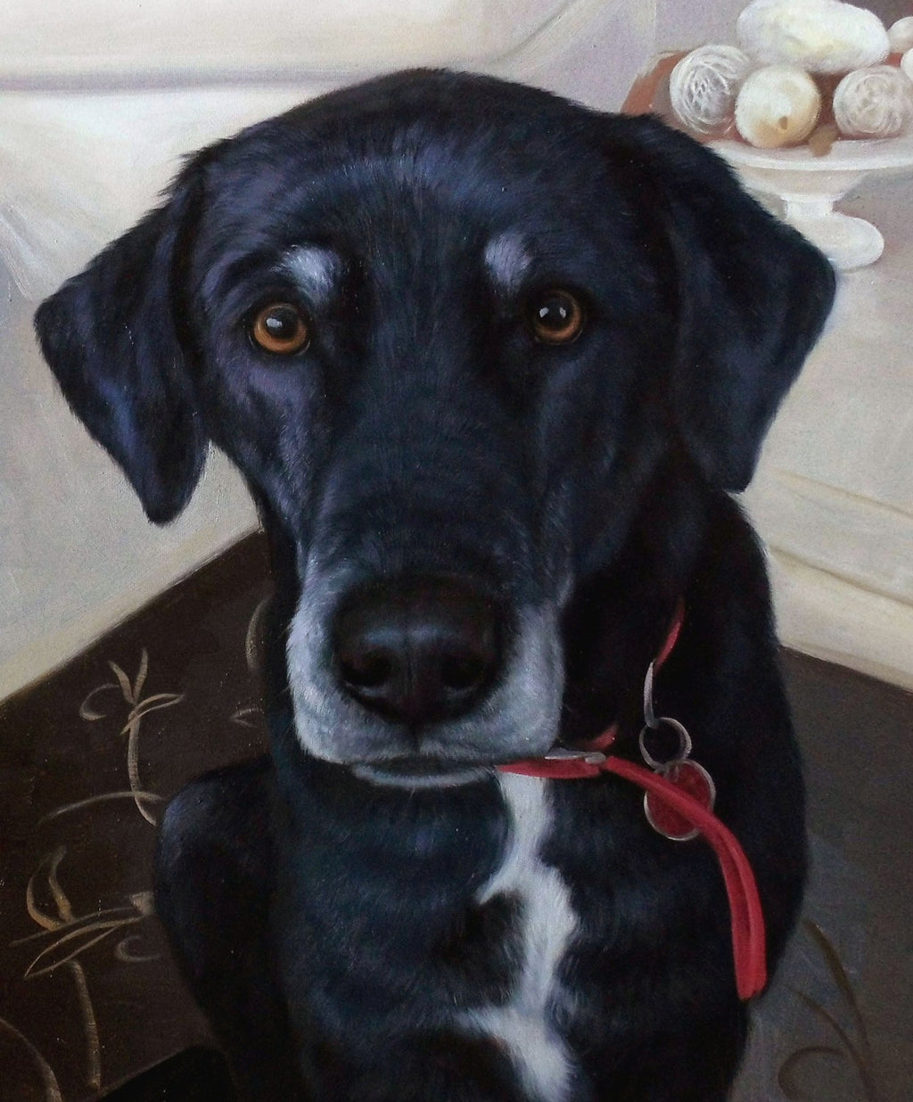 Pet Portrait in Oil