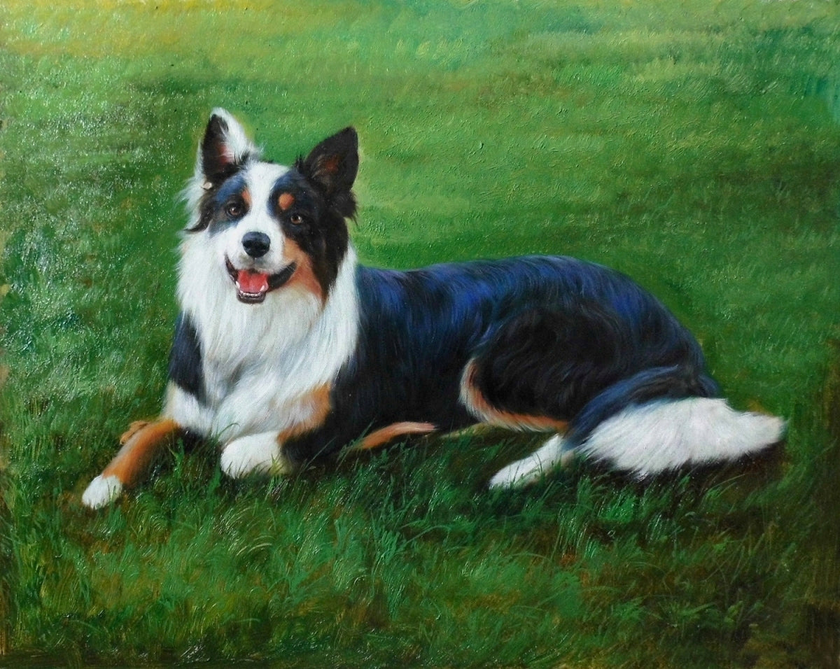 Pet Portrait in Oil