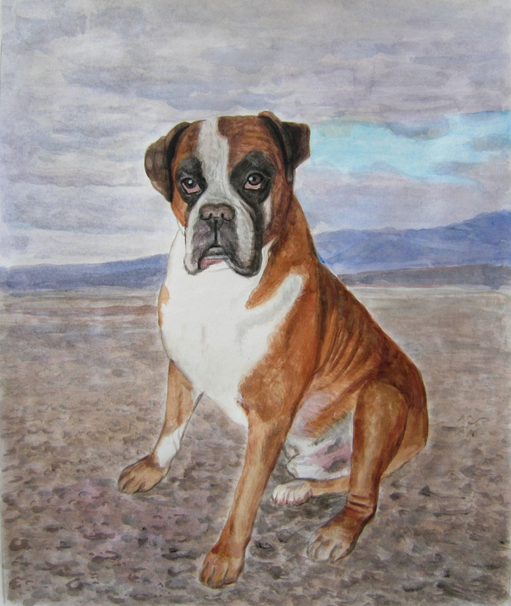 Pet Portraits  in Watercolor